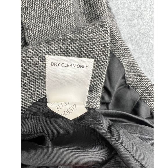 Banana Republic Wool Blend Tweed Button Front Short Jacket Womens Size 4 - Picture 5 of 5